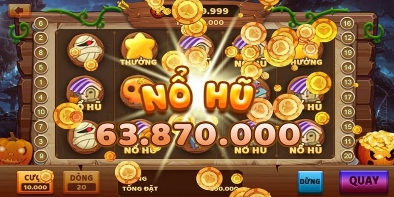 Đồ họa trong các tựa game nổ hũ cực kỳ bắt mắt