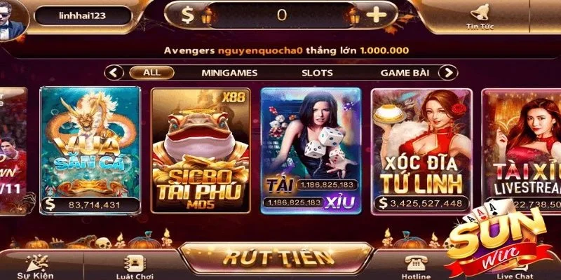 casino truc tuyen uy tin tai sunwin da duoc kiem dinh